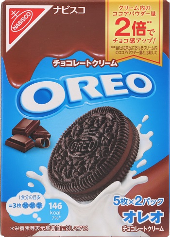 モンデリーズ　オレオ チョコレートクリーム